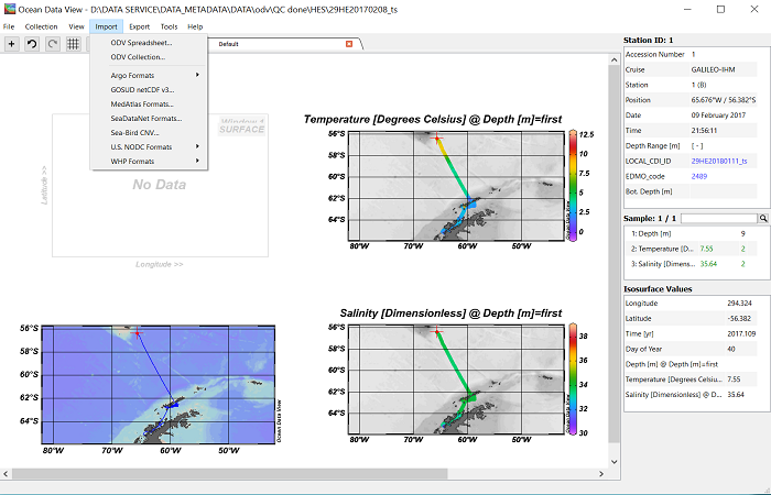 Ocean Data View (ODV)